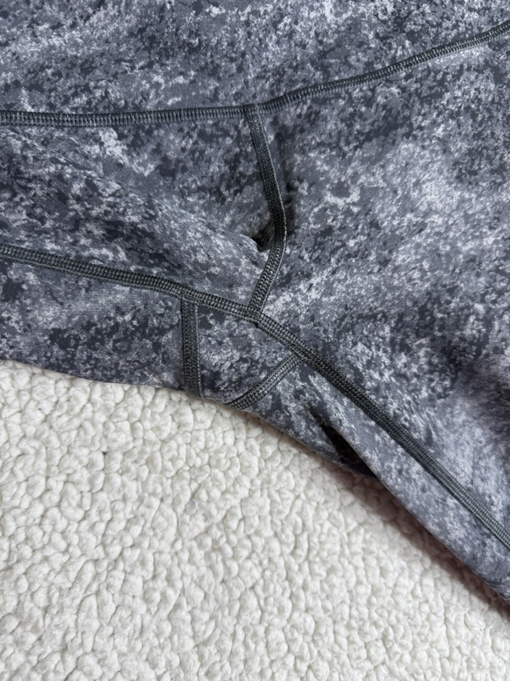 Lululemon Wunder Under Tight Full-On Luxtreme Ice Grey Size 8 – Excellent - Picture 9 of 10